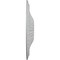 Ekena Millwork Alexa Ceiling Medallion (Fits Canopies up to 3"), Hand-Painted Frost, 15"OD x 1 3/4"P CM14AXFRF - alternate 3